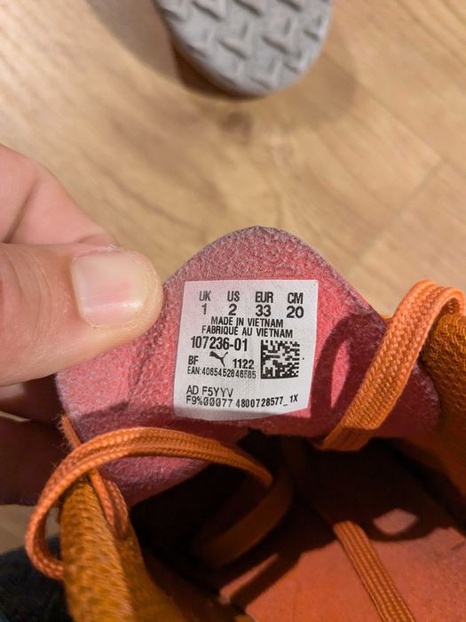 Ténis Sapatilhas Futebol PUMA Ultra Play Junior 33