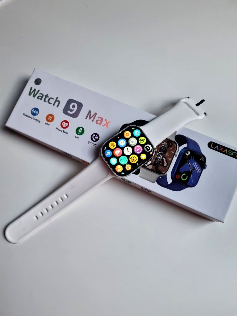 Smartwatch S9 Max biały pasek