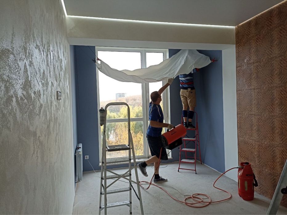 ОСВІТЛЕННЯ БОНУСОМ! Натяжні стелі, стеля, потолки, матові стелі Дубно