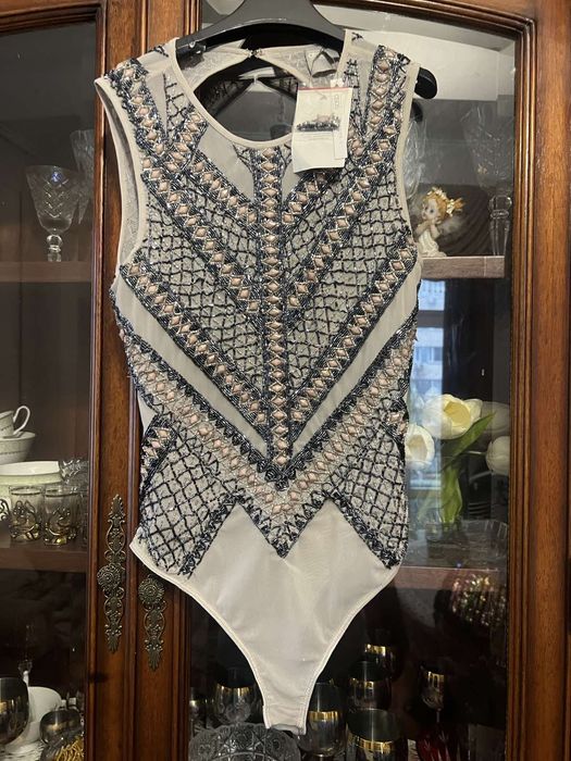 Боди Asos новый камни бисер