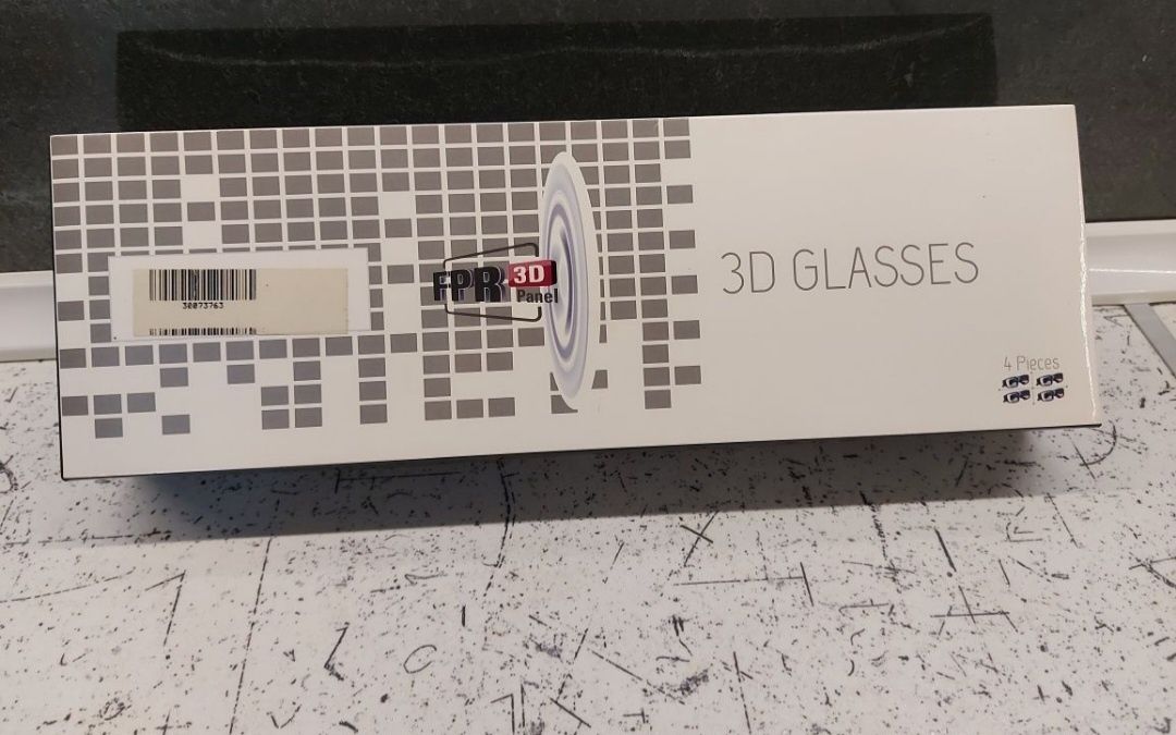 Okulary 3D FPR glasses. Zestaw 5szt