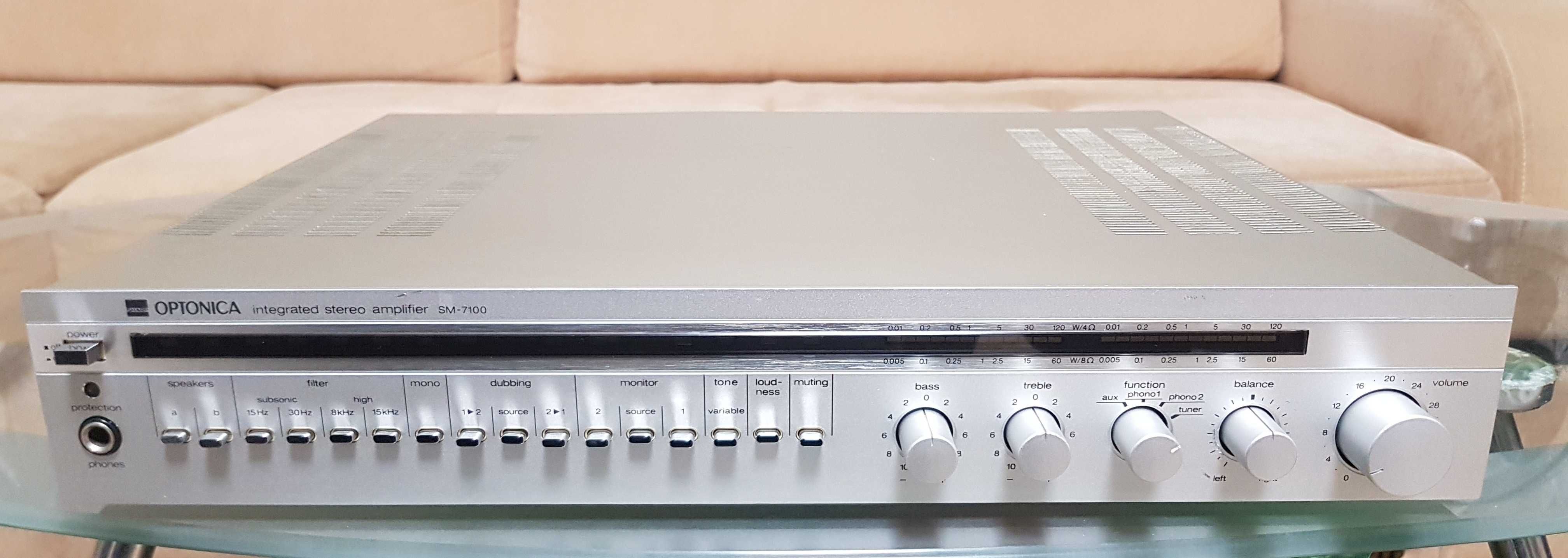 Усилитель Optonica SM-7100H integrated stereo made in Japan