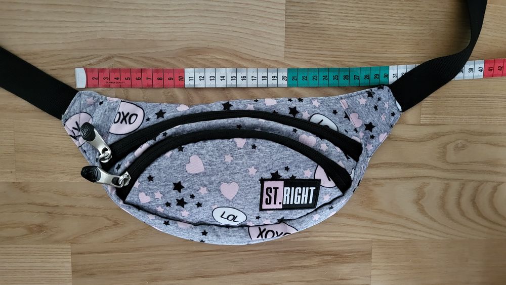 dla dziewczynki, ST. Majewski Saszetka na pasek - Nerka Slang, dla dzi