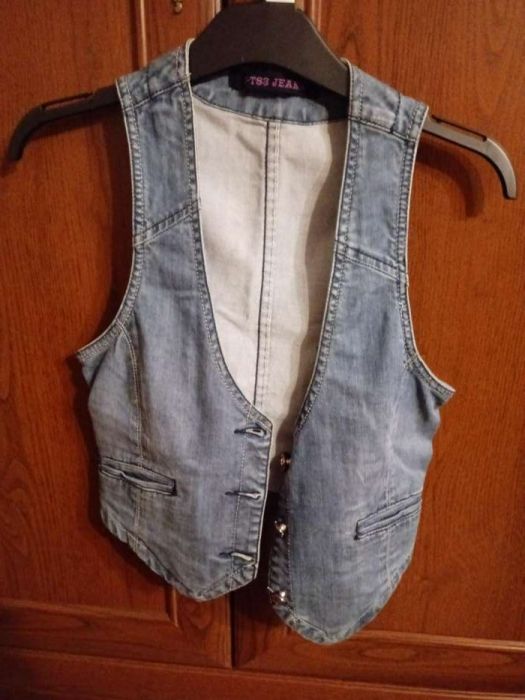 Kamizelka jeans S
