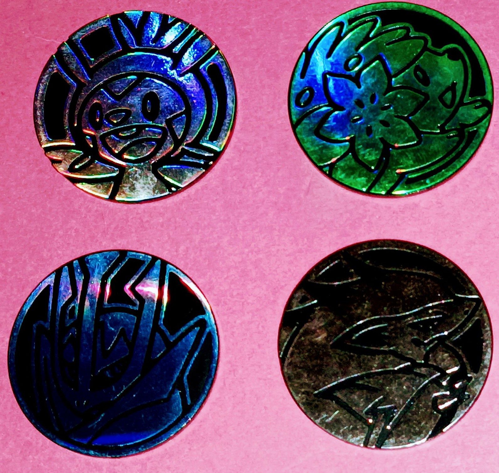 4 antigas moedas Pokémon