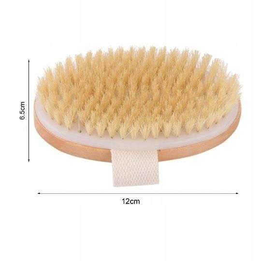 Szczotka do masażu i mycia ciała z miękkim włóknem