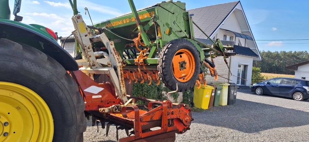 Agregat uprawowo siewny kuhn hr 300 amazone d8