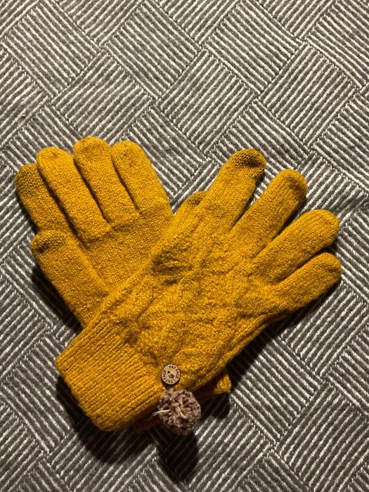 Шарф палантин перчатки кашемiровий шарф з рукавичками