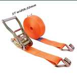 Pas transportowy 10m x 50 mm – 5T z napinaczem CERTYFIKAT TÜV PREMIUM