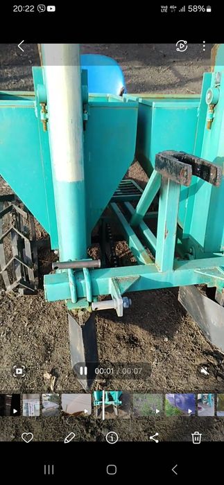 Продам картоплесаджалку ксн2м. Мототрактор, мінітрактор