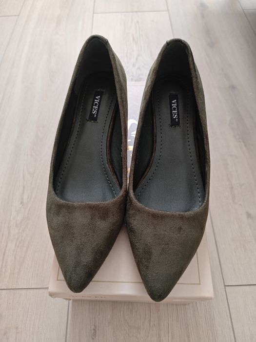 Niskie szpileczki kaczuszki vices 36