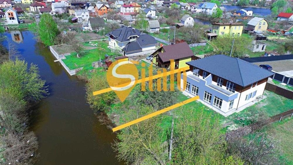 Євідновлення! Дуплекс з виходом на воду, Осокорки, метро Славутич 4 км