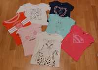 Koszulka, zestaw ubrań dla dziewczynki, roz. 128 cm