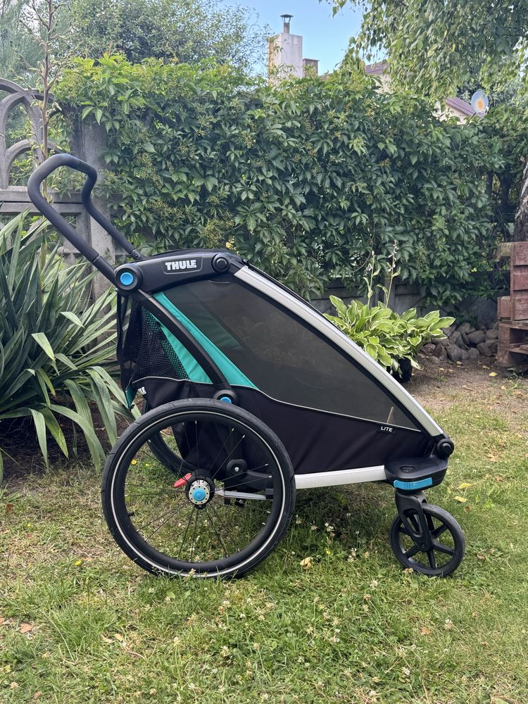 Przyczepka do roweru THULE chariot 2 - dwuosobowa