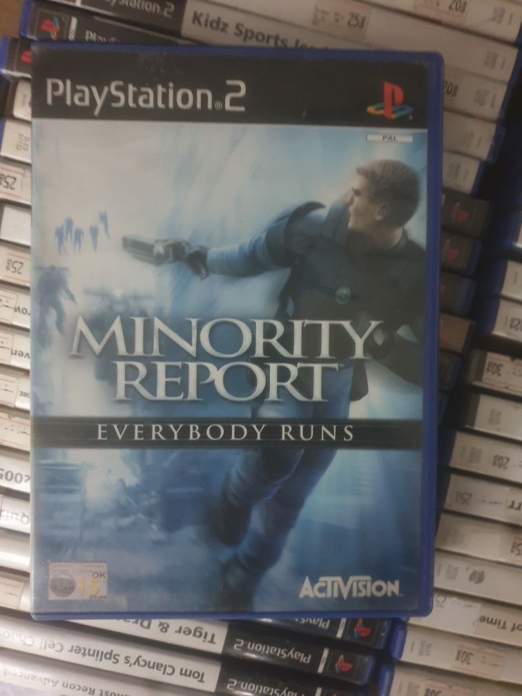 Minority report everybody run ps2 playstation 2