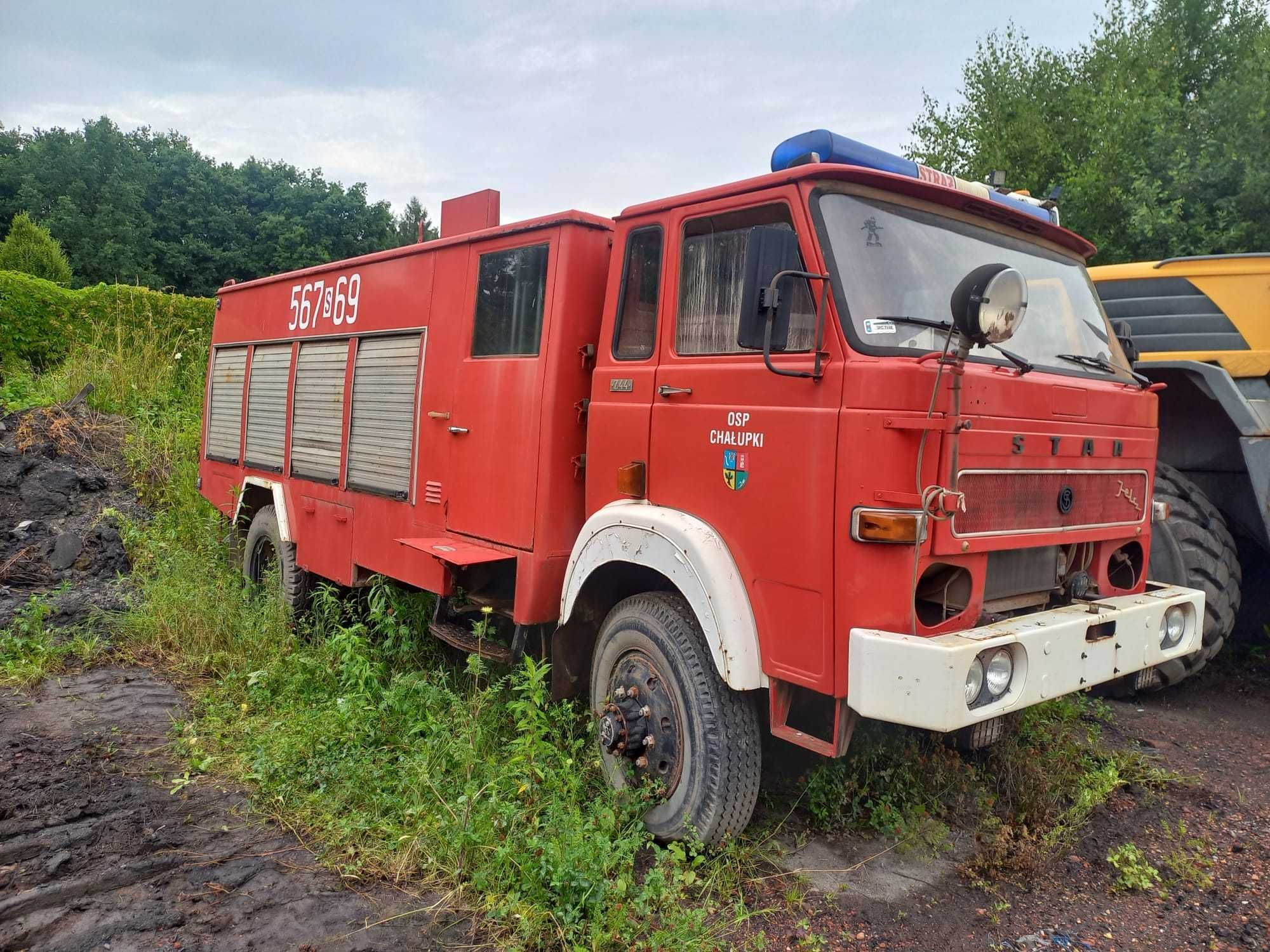Samochód strażacki STAR 244