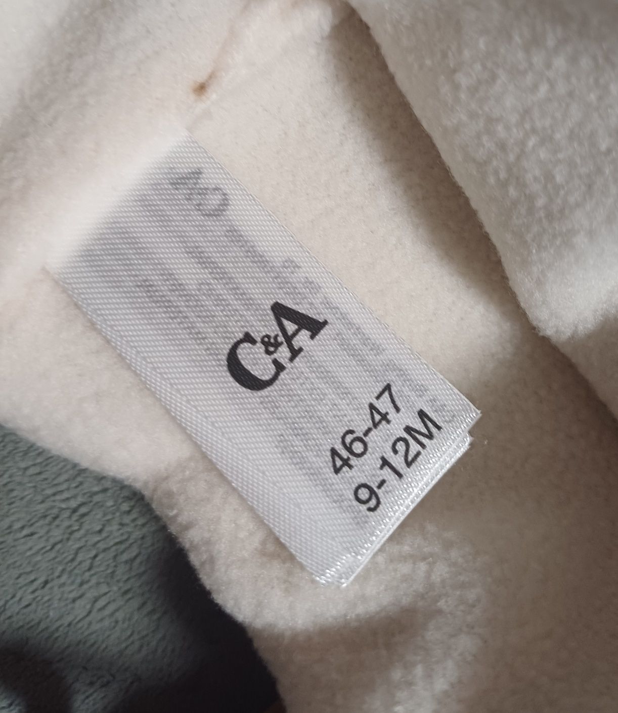 Комбінезон H&M, шапочка C&A, 74 розмір