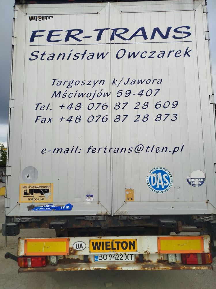 Продаю Напівпричіп борт штора