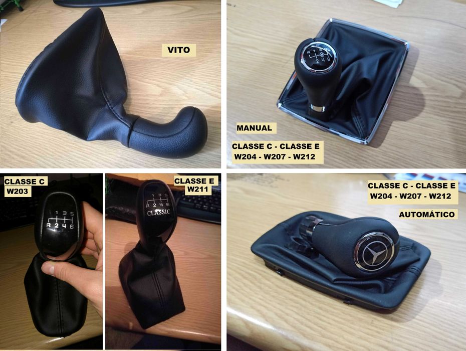 Manetes Velocidades Mercedes Classe A B C E VITO | W204 W212 VITO