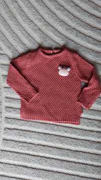 Zara knitwear 80-86 sweterek sliczny