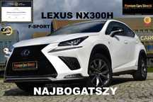 Lexus NX FILM*LIFT*-Sport*FullLED*Navi*Kamery360*MarkLev*Radar*Skóry*SzyberDach