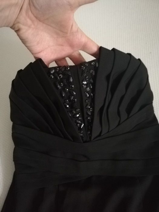 sukienka gorsetowa s 36 Forever 21 mała czarna gorsetowa s 36