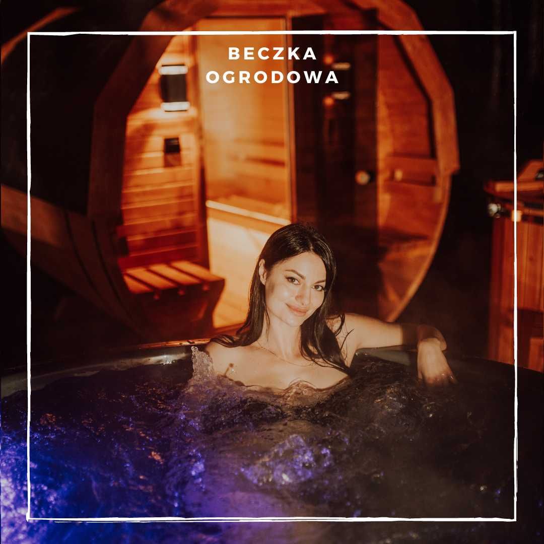 Sauna ogrodowa beczka sauny balia balie producent bania