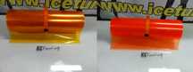 Peliculas Para Faróis em Laranja light, Laranja Dark 0.30m X 1m Ou 10m X 0.30m