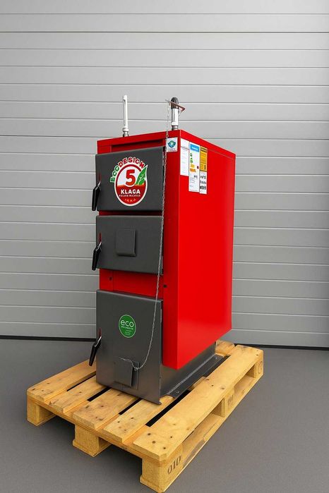 kotły kocioł Na DREWNO piece ZASYPOWE na węgiel piec 13kw do 160m2