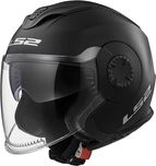 Kask otwarty na skuter/chopper LS2 OF570 Verso Solid Matt Black