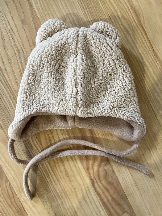 Набір з шапочки Тедді і хомутика 42-44