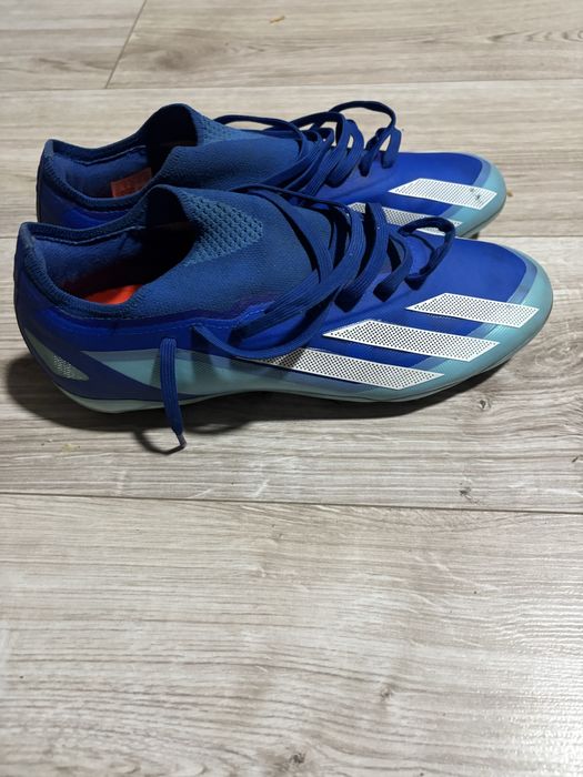 Сині Adidas X Crazyfast — Бутси для нестримної швидкості! (Розмір 42)
