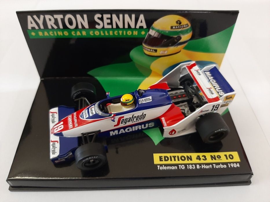 Ayrton Senna F1 1984 Toleman TG183 Minichamps