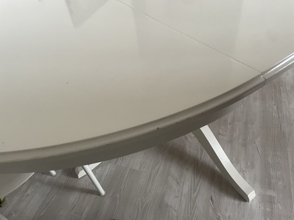 stół biały ikea INGATORP