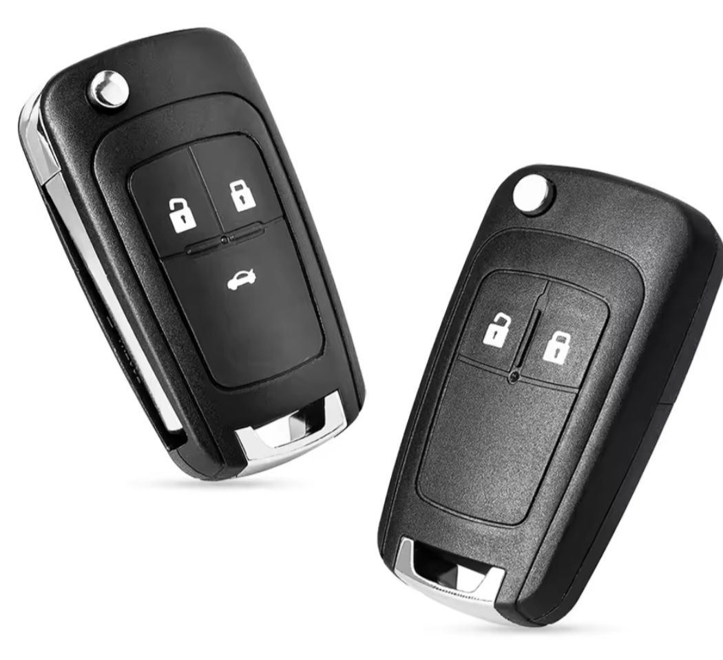 Carcaça capa chave Opel/Chevrolet 2/3 Botões (Novo) com Logótipo
