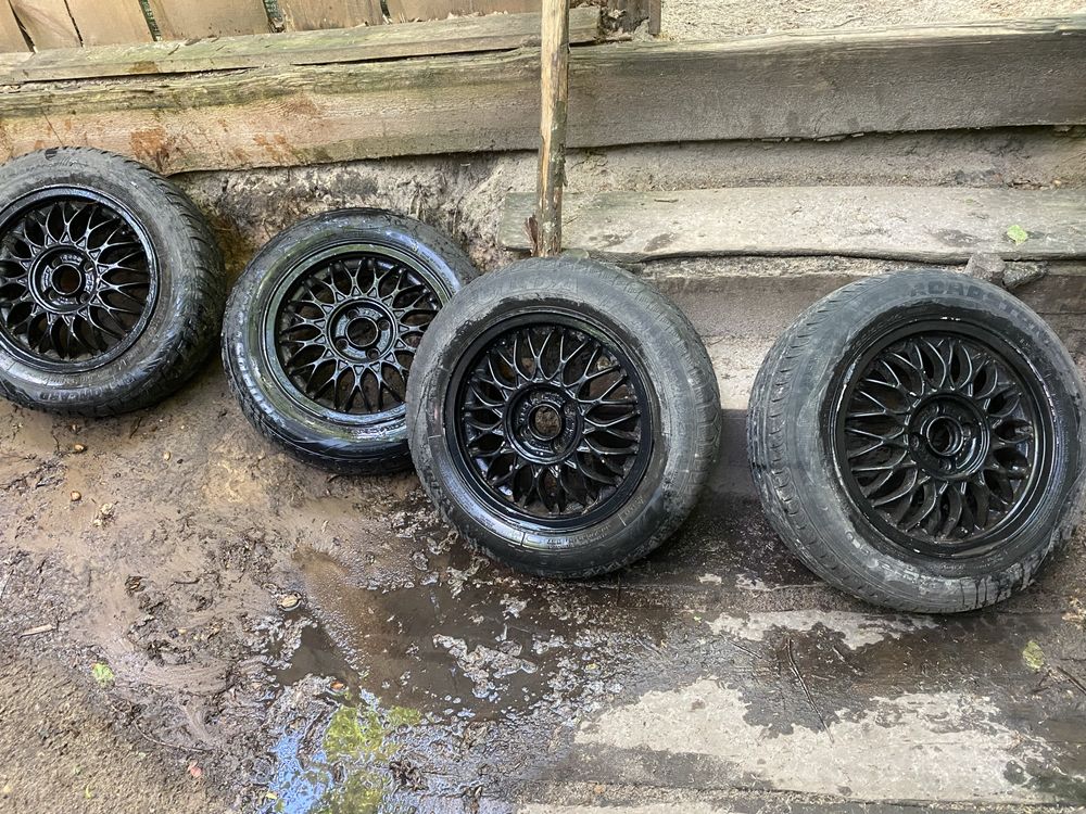 Продам диски r15 з резиною зима