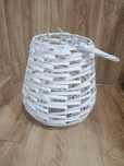 Duża biała latarnia 43 cm.