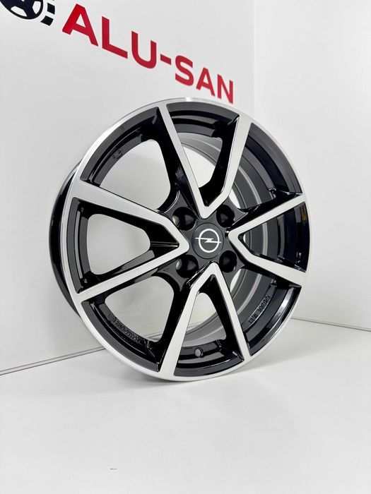 NOWE alufelgi OPEL 16" 4x100 ASTRA CORSA MERIVA VECTRA - Czarny Poler
