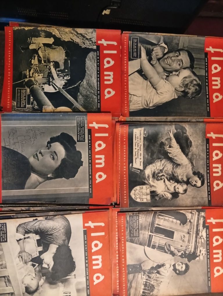 Revista Flama - Lote de 54 numeros