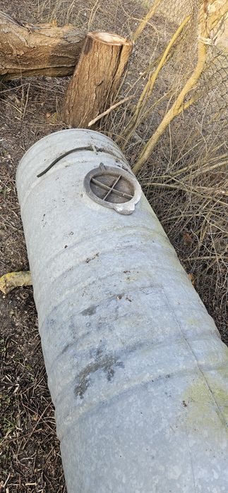 Beczka ocynkowana 950l