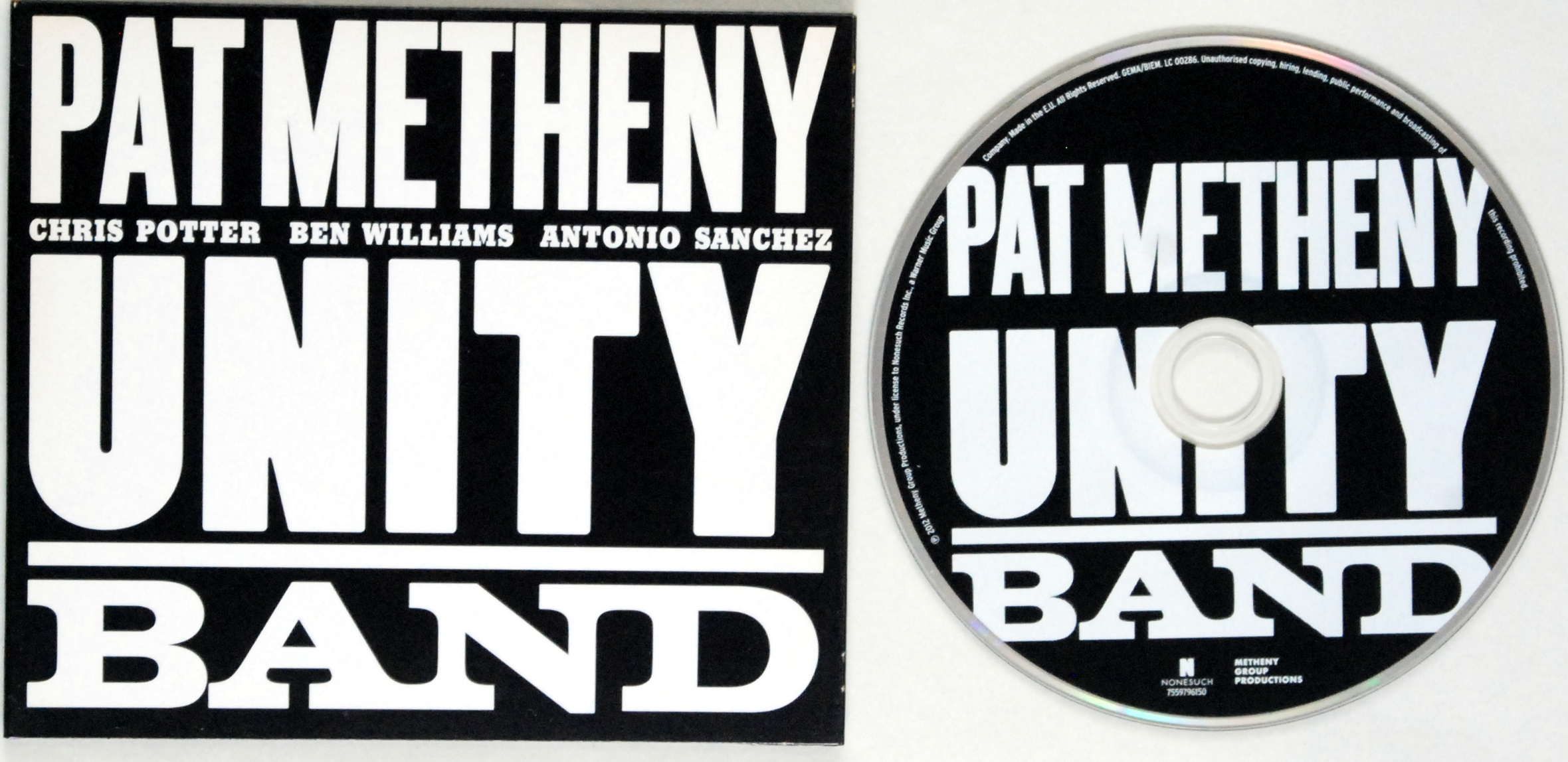 (CD) Pat Metheny - Unity Band s.BDB