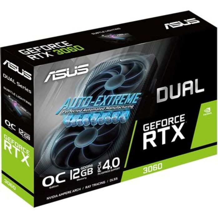 ASUS Dual GeForce RTX 3060 V2 OC Edition 12 GB GDDR6