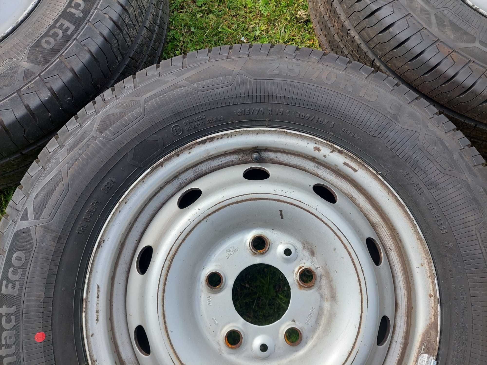 Komplet kół 5x130 ducato boxer jumper 215/70 R 15 C 109/107 S