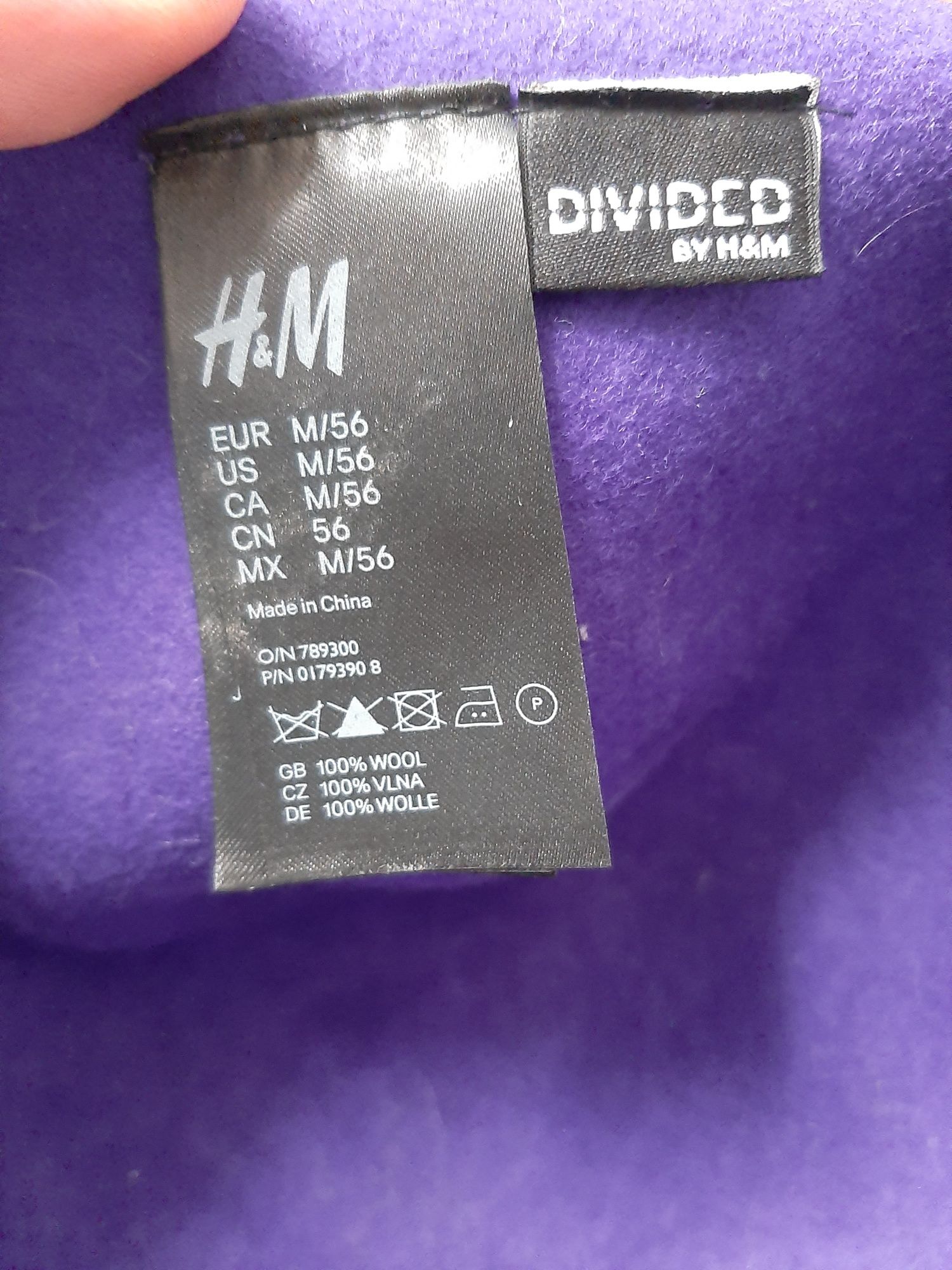 Шляпка H&M шерсть импорт