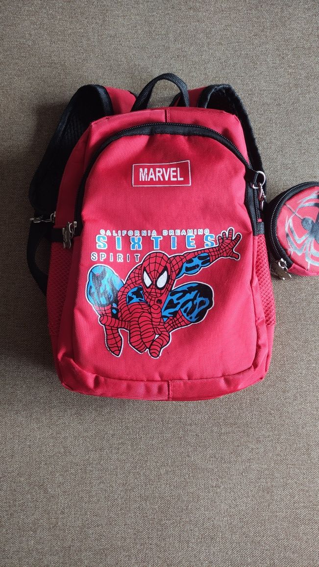 Рюкзак дитячий, рюкзак Marvel, людина- павук