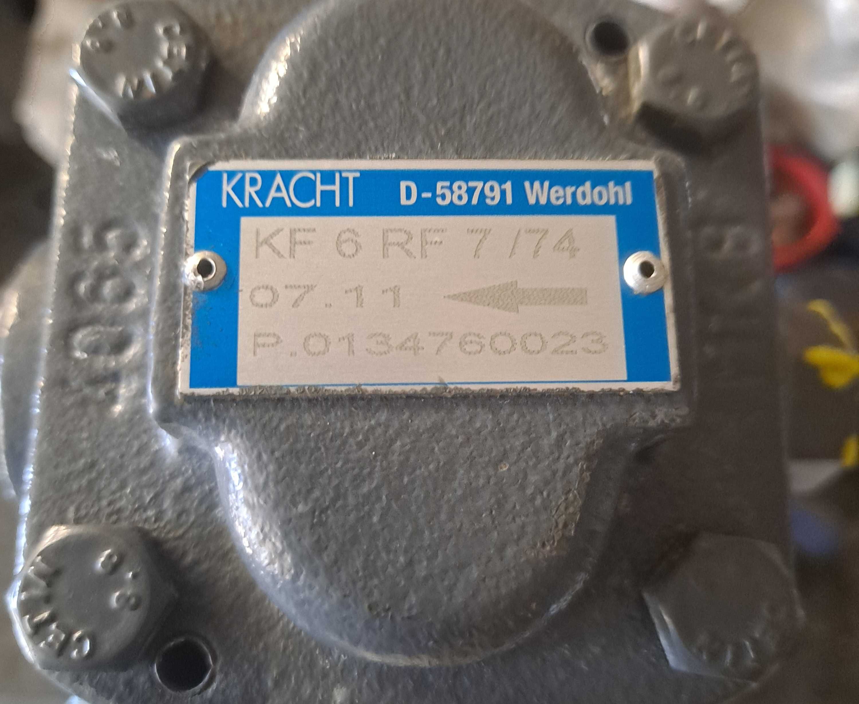 Silnik, pompa hydrauliczna Kracht KF12 RG10, KF6 RF