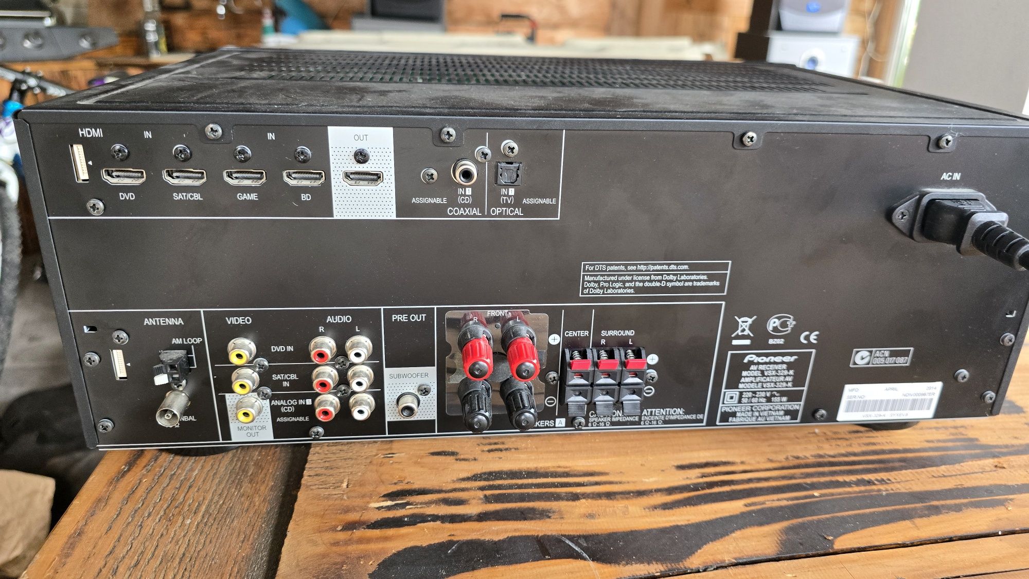 Pioneer vsx-329 amplituner