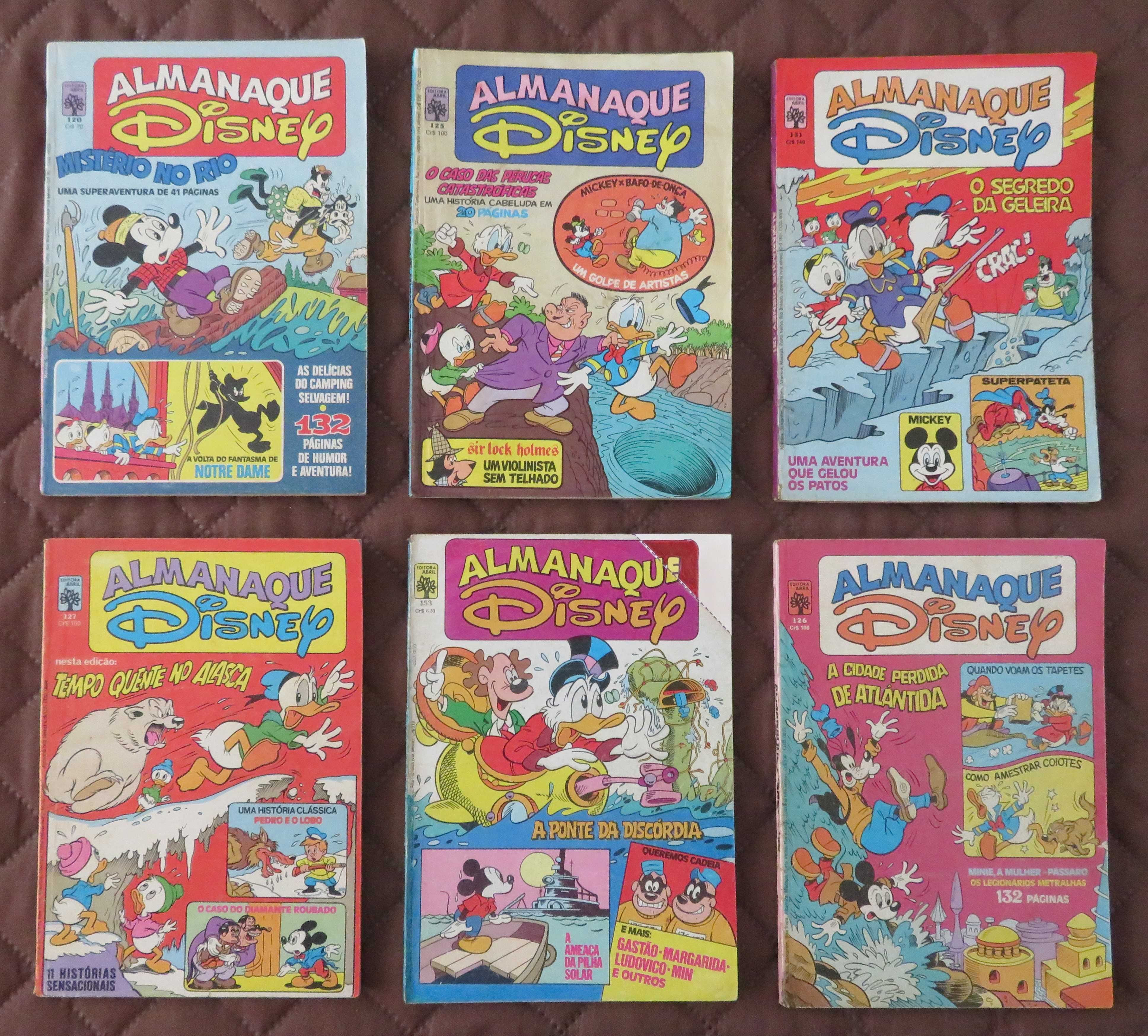 BD - Almanaque DISNEY (Anos 80) com OFERTA