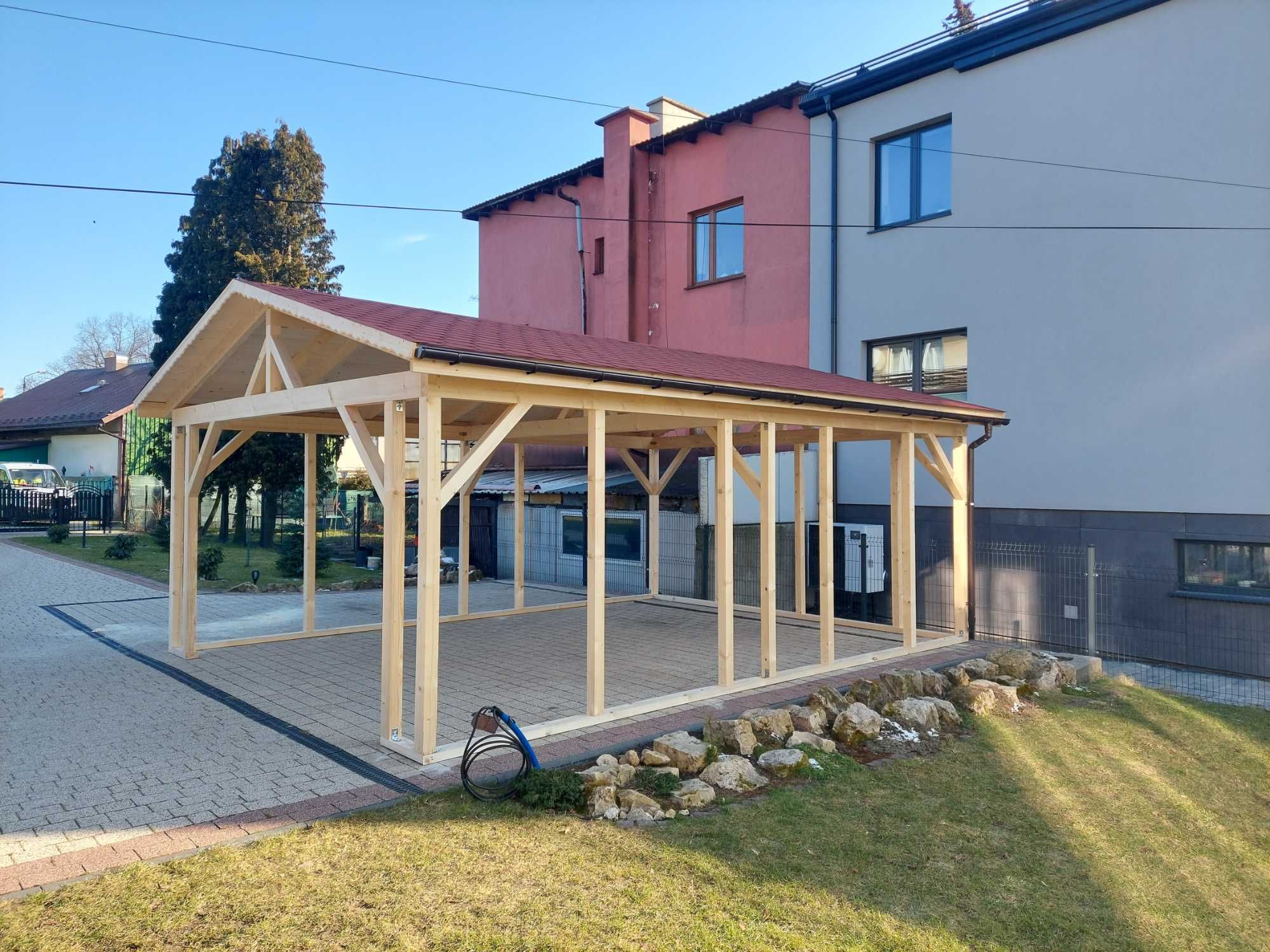 Garaż 6x6 Producent! Montaż (Dostępne inne wymiary) Wiaty Zadaszenia