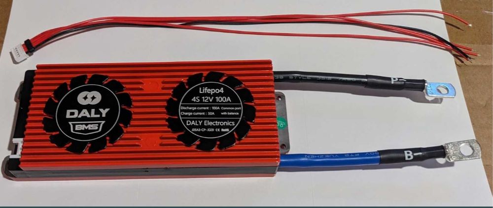 Плата bms daly 16s 100A 48V